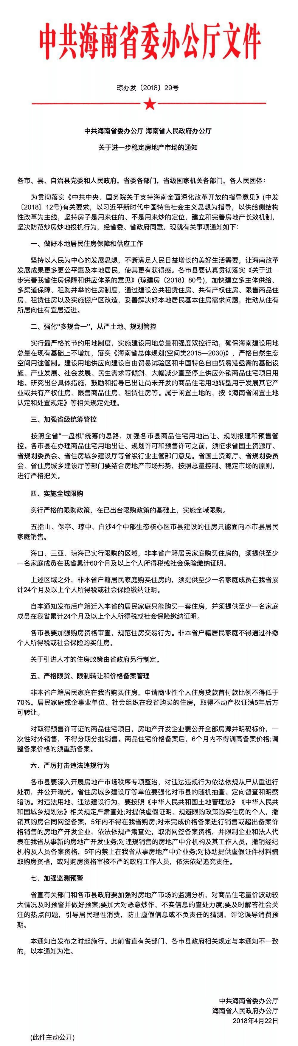 海南限购